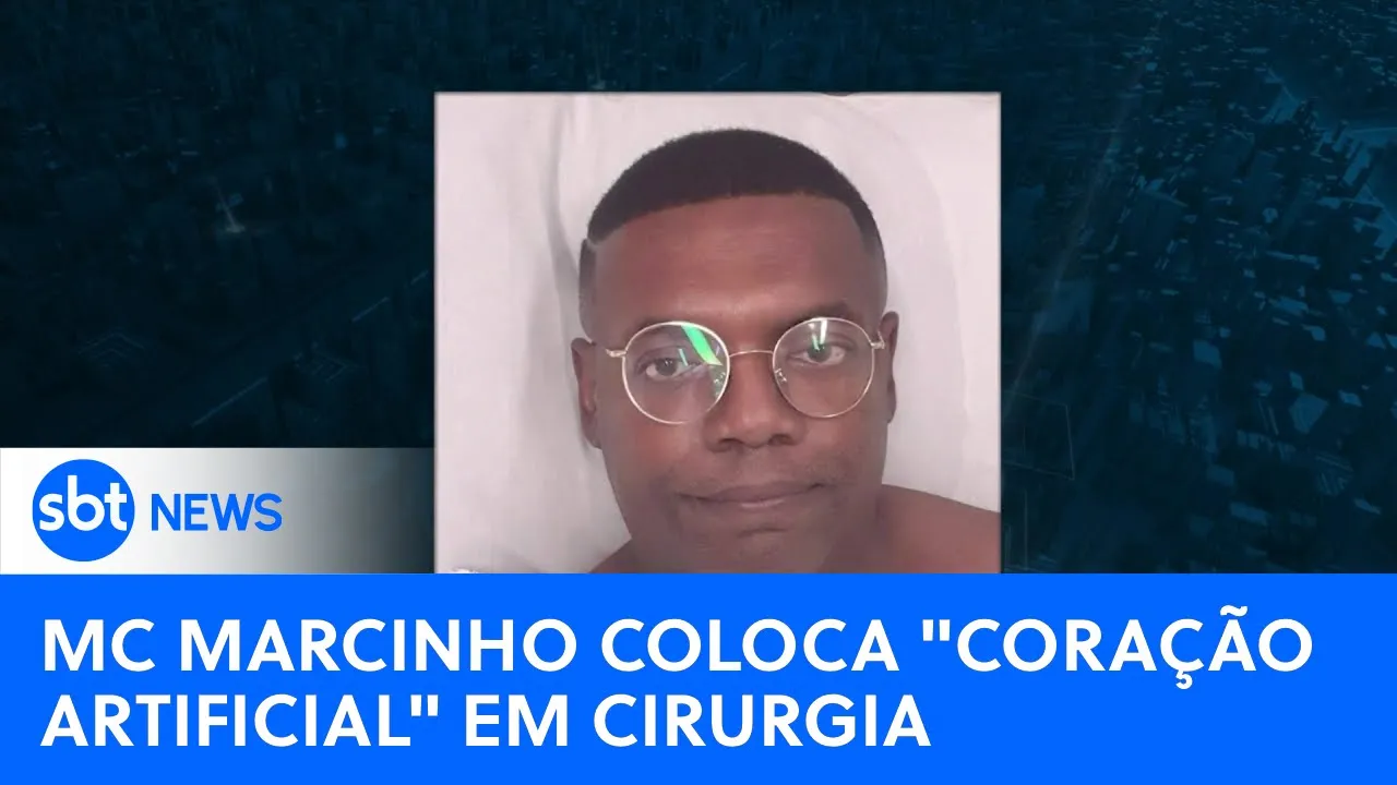 Mc Marcinho passa por cirurgia para instalação de "coração artificial"| #SBTNewsnaTV (14/07/23)