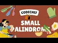 codechef contest START172D Small Palindrome python practice