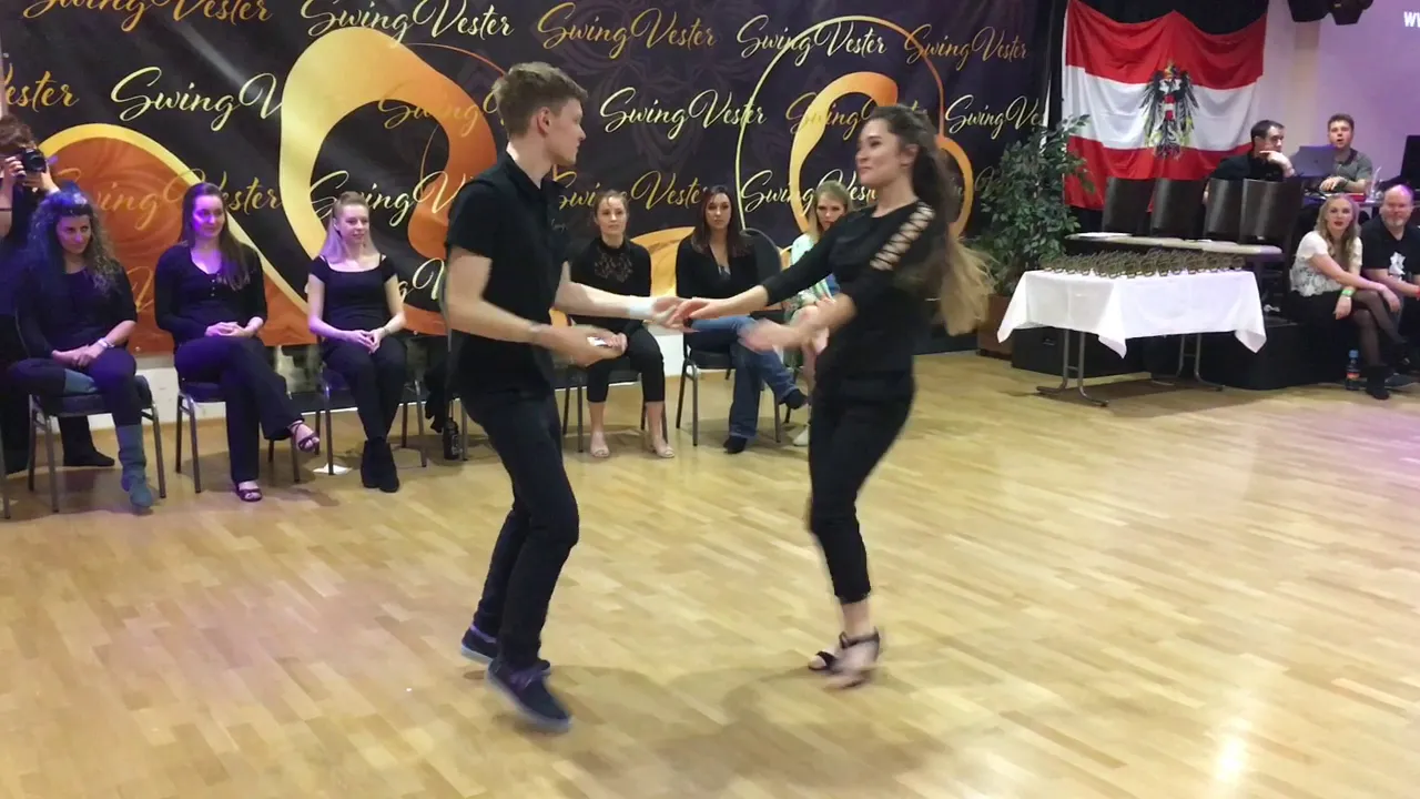 Philipp Wolff & Ekaterina Wolff - 1st place AllStar JnJ - Swingvester 2018