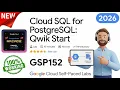 Cloud SQL for PostgreSQL Qwik Start GSP152 Arcade 2026
