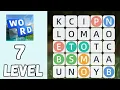 Zigword Clam Word Puzzle Level 7 Walkthrough Solution