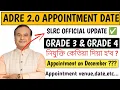 ADRE 2.0 APPOINTMENT NOTICE  😍 | adre 2.0 appointment date #adre #adregrade3 