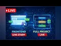LIVE Day 1 Frontend Practice HTML CSS JavaScript