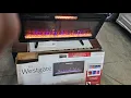 Electric Fire Place Heater Specs 100 must buy at Menards
