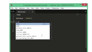 PHP PART4 VARIABLE