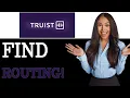 How To Find Truisit Bank Routing Number On App 2025