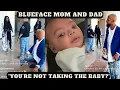 Blueface Mom and Dad Argue Over Chrisean Jr at the Courthouse