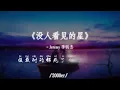 Jeremy 李骏杰 - 没人看见的星 (抖音DJ版)『谁自远古初开 就暗恋着，捱最耐的都死了 但你不愿停，专心致志 日月为证，无人知你 花足 了狠劲』【高音質动态MV】