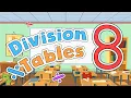 Division Tables 8 Jack Hartmann