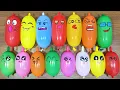 Making GLOSSY Slime with Funny Balloons - Satisfying Slime