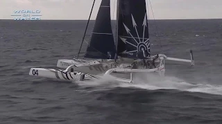 BoTV’s World on Water Multi August 15. Multi 70 at 45knts, The Foiling Week One Design  more