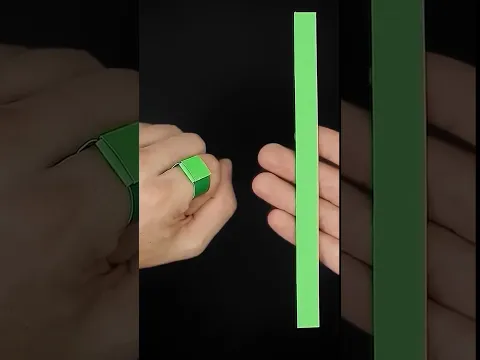 How to Make a Paper Ring