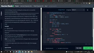 Zig Zag Sequence Hacker Rank Python
