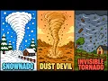 Every TERRIFYING Tornado Type Explained in 8 Minutes