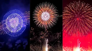 Fireworks Display at Marina Bay Sands Singapore NDP 2018