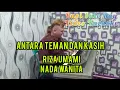 Download Lagu ANTARA TEMAN DAN KASIH - Riza Umami | Karaoke | Nada wanita | Lirik