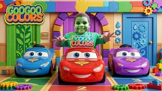 OH NO! Lightning McQueen Has No Color! Learn Colors with Ball Pit!