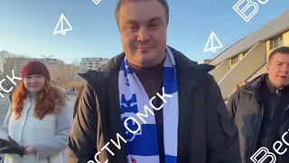 Врио губернатора Омской области Виталий Хоценко показал, что хорошо разбирается в футболе