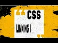 CSS External Linking of CSS basic selectors introduction Codefreak