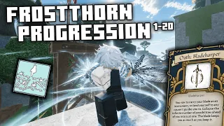 Frostthorn Bladeharper Progression 1-20 Deepwoken