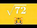 Square Root Of 72 Explained