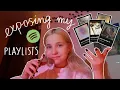 explaining my extremely specific spotify playlists