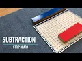VMI Math - Subtraction Strip Board