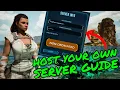 Hosting Your Own Server on Ark Survival Ascended Guide PC How to make Non-Dedicated Server