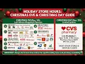 Is CVS Open on Christmas and Christmas Eve Holiday Store Hours You Need to Know
