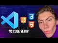 The ULTIMATE VS Code Setup for Web Development HTML CSS and JavaScript 2025