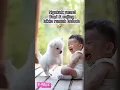 Download Lagu Bayi Tertawa Ngakak Main Sama Anjing Lucu! Bikin Ketawa Terus 🤣🐶 #Shorts