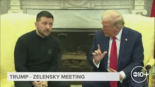 Trump - Zelensky Oval Office Meeting Gets Tense