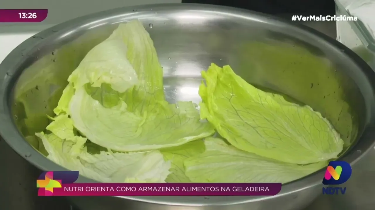 Dicas da Nutri: aprenda a armazenar alimentos na geladeira de forma correta