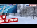 LIVE Coverage Tracking Northeast Winter Storm Along I-95 Corridor Arctic Air Outbreak FOX Weather