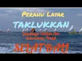 Perahu Layar Taklukkan Ganasnya Gelombang Tinggi Selat Bali