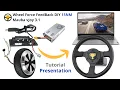 Mauba vJoy 15NM Force FeedBack Steering Wheel Module - Easy Installation