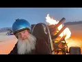 Crazy Rocketman: Riding the "Beast" jet engine go kart.