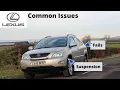 Lexus RX300 RX 330 common issues