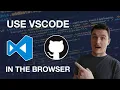 How to use VSCode INSIDE Github in browser - Github Codespaces