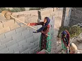 Download Lagu The great suffering of Leila, a nomadic woman, repairing a hut and making a water tap