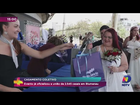 Casamento coletivo: inscrições vão até o dia 13 de outubro