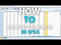 How to Compute Variable in Spss l How to Compute Variable in Spss l How to Compute Variable