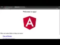 Learning Angular 7 from scratch - Part 1-2