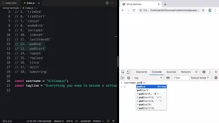 Basic JavaScript String Methods