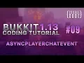 Bukkit Coding Tutorial 1 13 1 - AsyncPlayerChatEvent