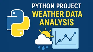 Python Project Weather Data Analysis Pandas Matplotlib Seaborn