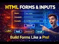 6 HTML Forms Inputs Explained Text Password Email Button Beginner Tutorial