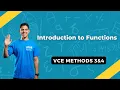 Introduction to Functions VCE Methods 3 4