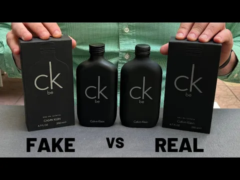 Download MP3 Fake vs Real Calvin Klein CK Be Unisex Perfume 200 ml