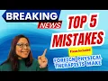 Top 5 Mistakes Foreign PTs Make When Applying for a License Avoid These